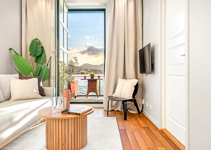 Appartement Heimby Homes - Seaside Balcony Bergen